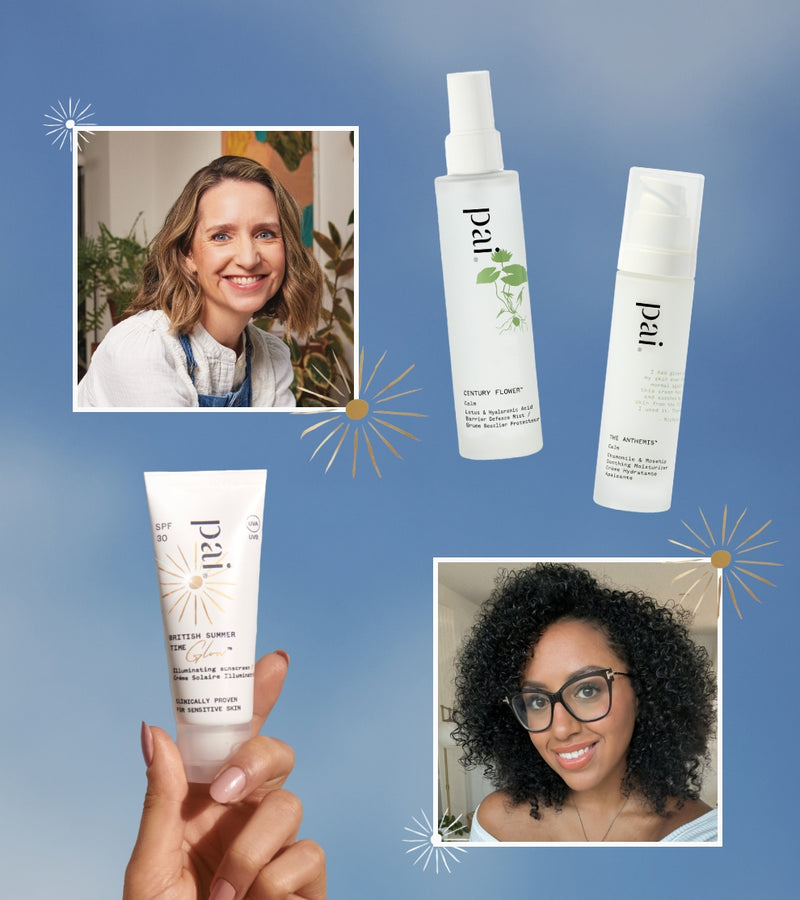 Your glow routine with Sarah and Tia 