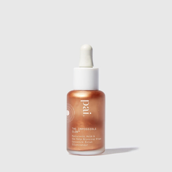 The Impossible Glow  Hyaluronic Acid Bronzing Drops & Glow Serums