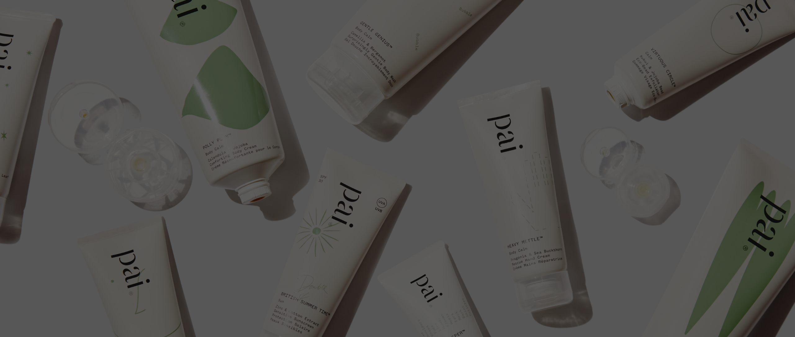 Pai Skincare products